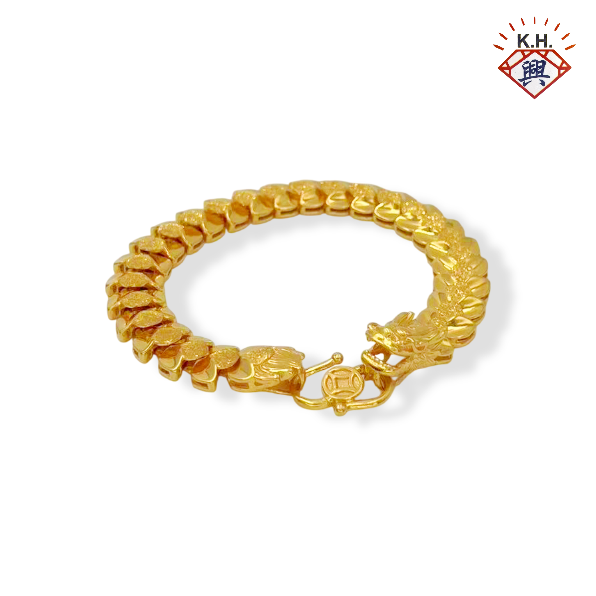 916 Gold Bracelet – Dragon Scale (龙鳞身手链)