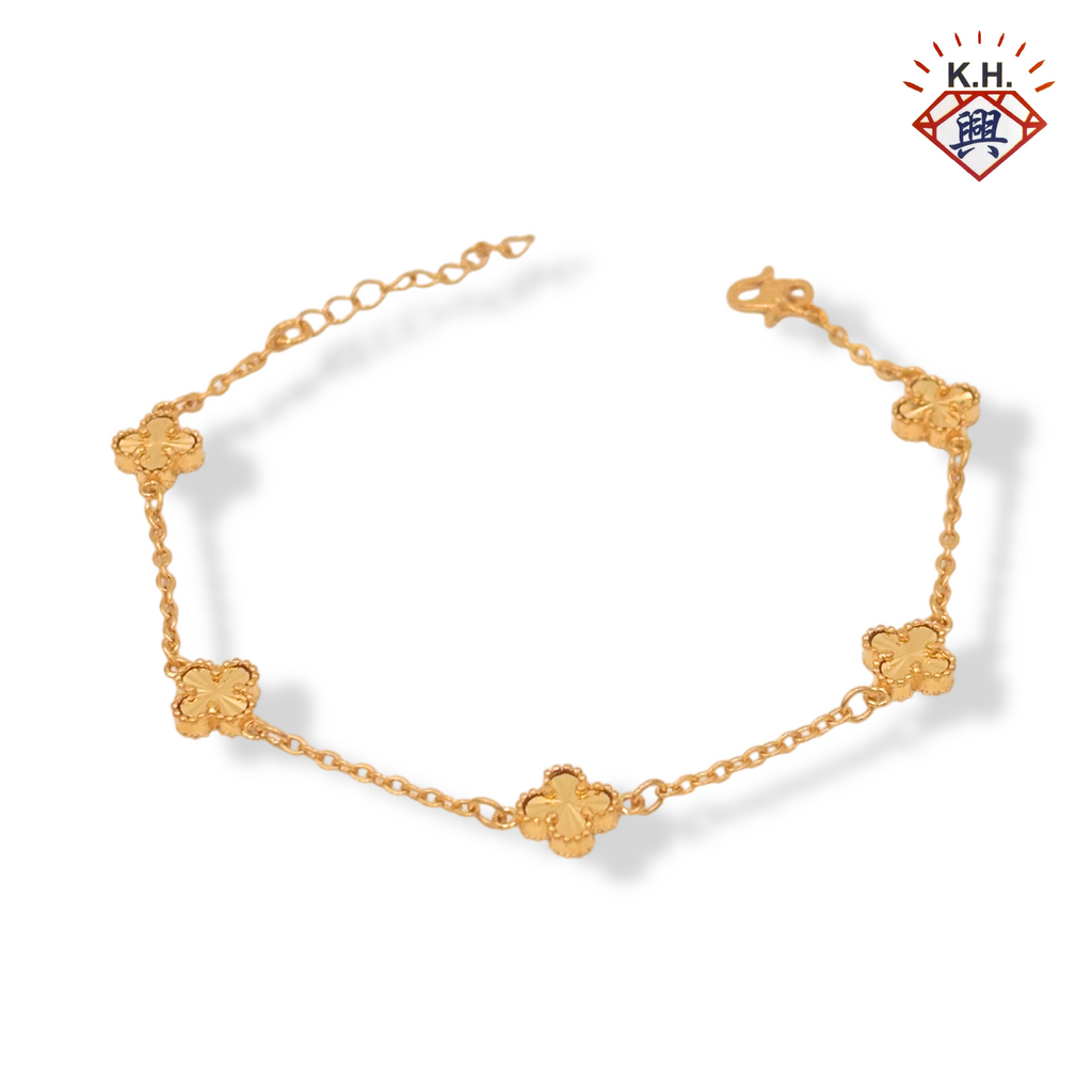 916 Gold Bracelet – Clover10 (四叶草10)