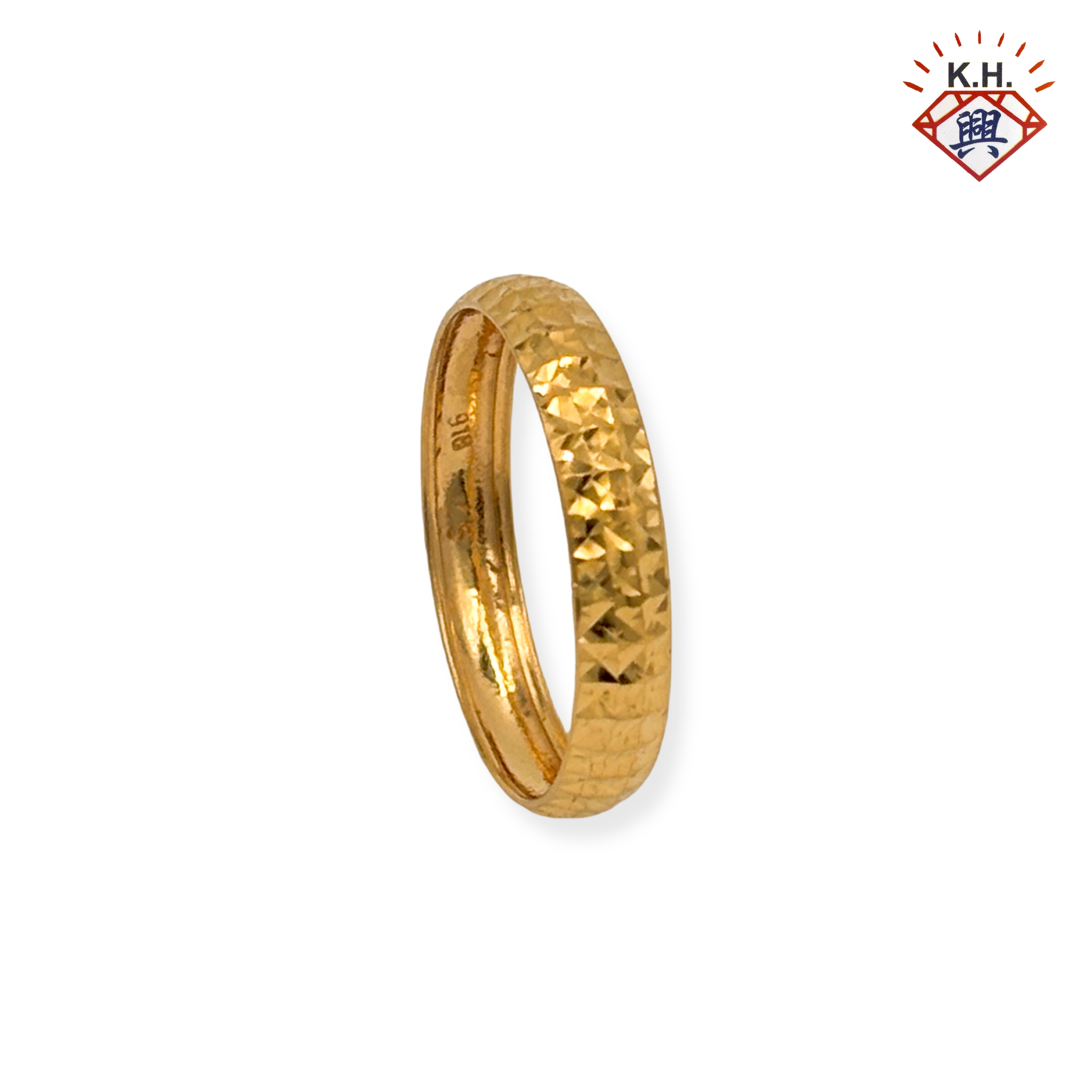 916 Gold Ring - Belah Rotan Lintah