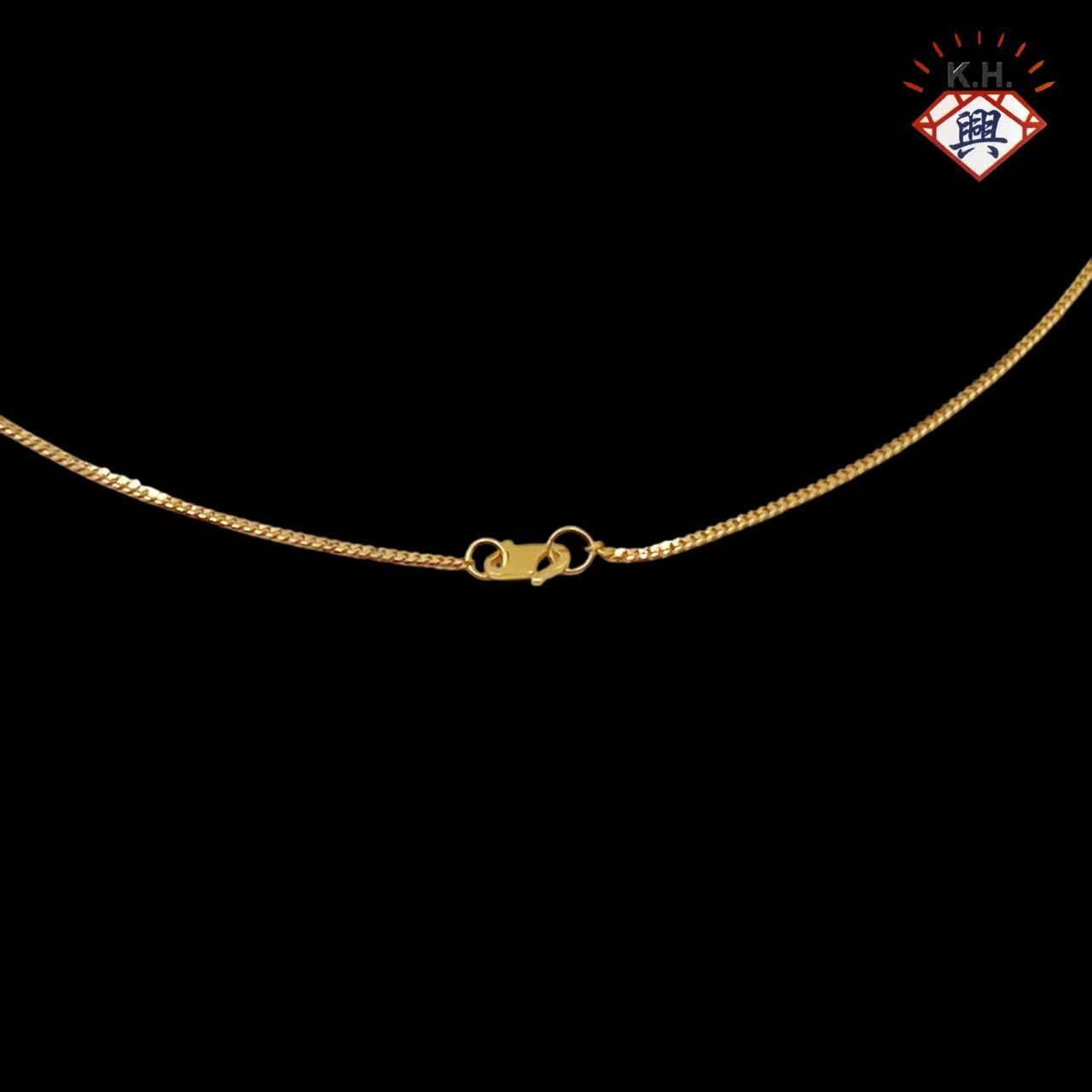 916 Gold Necklace – Machine Boba 2 (单扣串珠2)