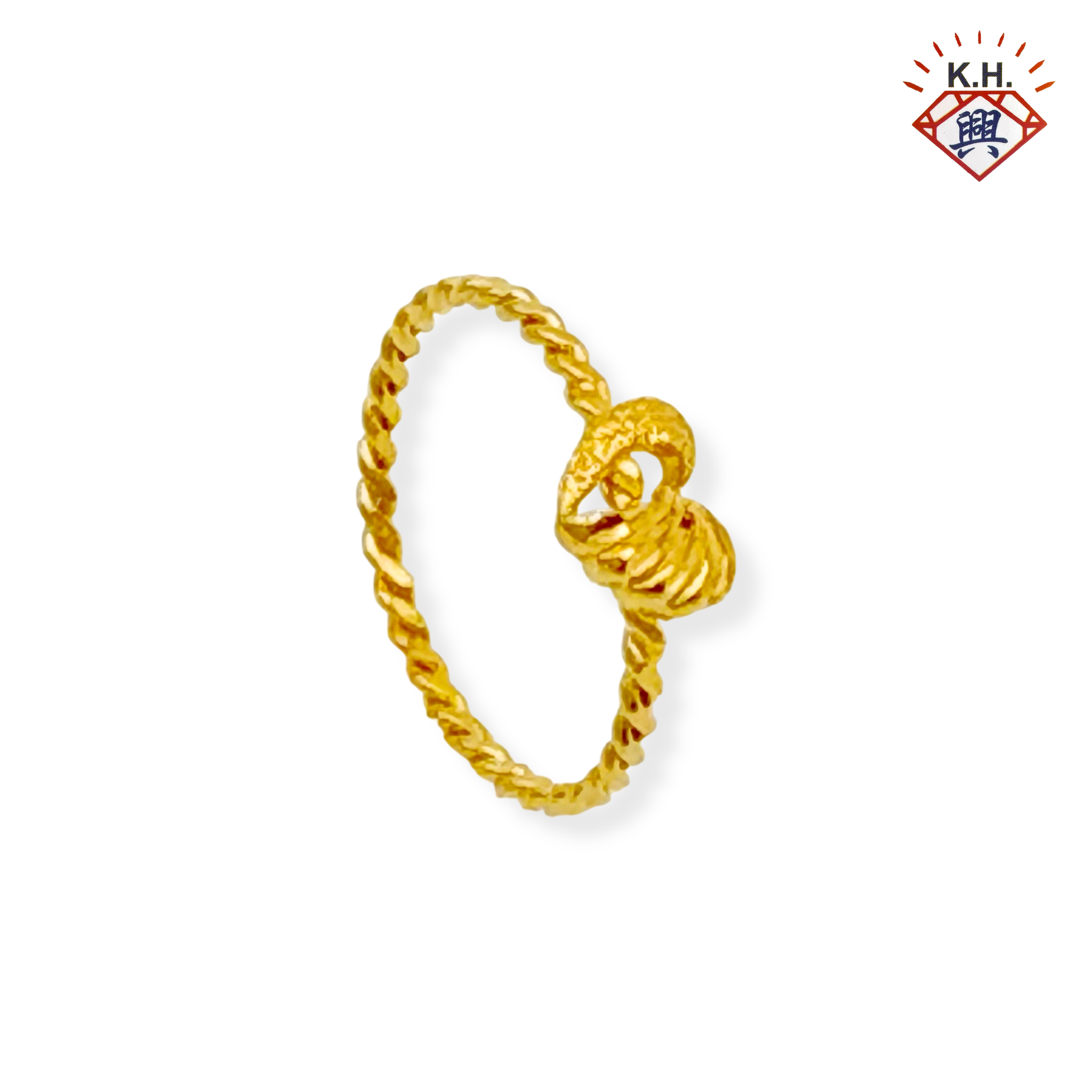 916 Gold Ring – Love 3